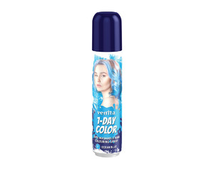 Venita 1-Day Color Washable Hair Colouring Spray no. 2 Ocean Blue 50ml