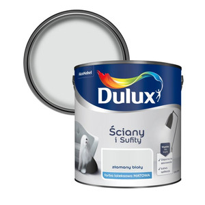 Dulux Walls & Ceilings Matt Latex Paint 2.5l off white