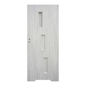 Internal Door, Undercut, Roma 80, right, silver oak