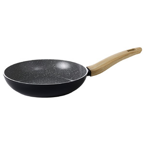 HUSKNUT Frying pan, non-stick coating, black, 24 cm