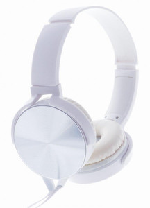 Rebeltec Stereo Headphones Montana, white