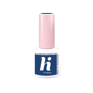 Hi Hybrid Nail Polish Apres-Ski 358 Blue Mirrored Goggles Vegan 5ml