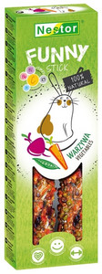 Nestor Premium Plus Stick for Rodents & Rabbits - Vegetables 2pcs
