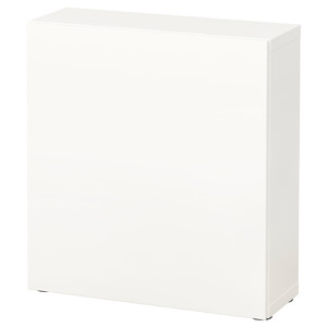 BESTÅ Shelf unit with door, Lappviken white, 60x20x64 cm