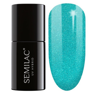 SEMILAC Hybrid Gel Polish 020 Green Glass - 7 ml