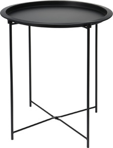 Metal Side Table Isa, black