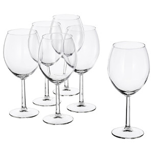 SVALKA Wine glass, clear glass, 60 cl