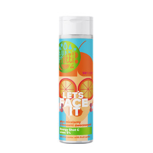 FARMONA TUTTI FRUTTI Let's face it Micellar Water With Fruit Acids And Aloe 5% + Energy shot C 9*% Natural Vegan 200ml