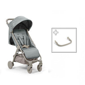 Elodie Details MONDO Stroller with Bumper Bar Pebble Green