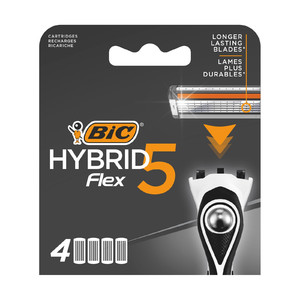 Bic Hybrid Flex 5 Blades Cartridges 4pcs