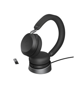 Jabra Headphones Evolve2 75 Link380a MS Stereo Stand