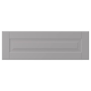 BODBYN Drawer front, grey, 60x20 cm