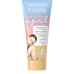 EVELINE Sensitiv Epil Mild Comprehensive Depilatory Cream Face, Body, Bikini 175ml
