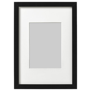 RIBBA Frame, black, 21x30 cm