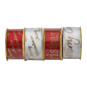 Christmas Decorative Tape 4 x 270 cm Merry Christmas, 1pc, assorted patterns