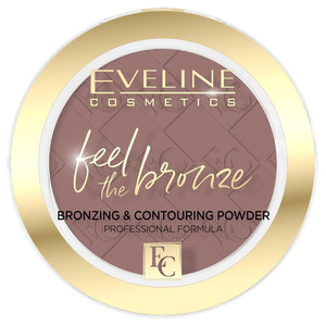 Eveline Feel The Bronze Bronzing Powder no. 02 Chocolate Cake 4g