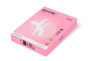 Maestro Colour Paper for Laser, Inkjet Printers & Copiers A4 160g 250 Sheets, pink