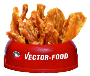 Vector-Food Dog Snack Chicken Fillet 500g