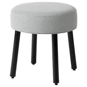 MÖRTFORS Pouffe, Diseröd grey, 47x47 cm