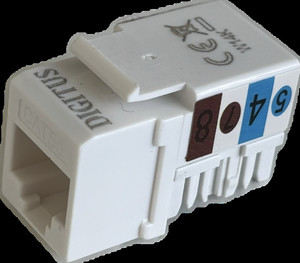 CAT 5e, Class D Keystone Module unshielded