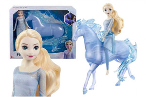 Disney Frozen Elsa Fashion Doll And Horse-Shaped Water Nokk HLW58 3+