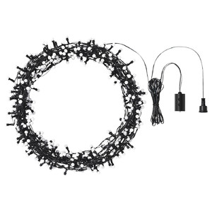 STRÅLA LED lighting chain with 400 lights, outdoor/ball shaped