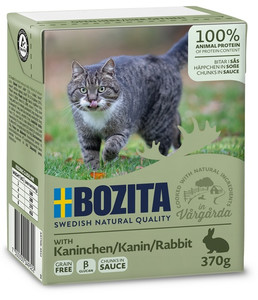 Bozita with Rabbit in Sauce Cat Wet Food 370g