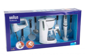 Klein Braun Set of Kitchen with Toy Accessories 3+