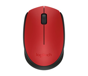 Logitech Wireless Optical Mouse M171 910-004641, red