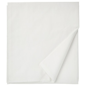 RÖNNVECKMAL Sheet, white, 240x260 cm