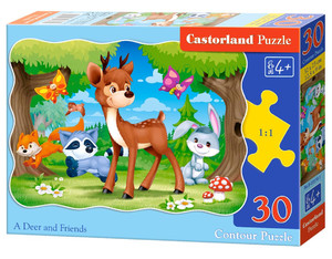 Castorland Children's Puzzle A Deer and Friends 30pcs 4+
