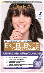 L'Oreal Excellence Cool Creme Hair Dye 4.11 Ultra Ash Brown