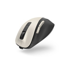 Hama Wireless Mouse MW-500, creamy white