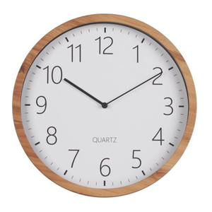 Wall Clock Splendid Badi 30 x 30 cm, wood