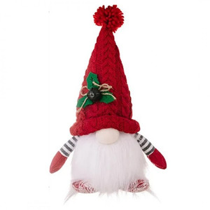 ECARLA Christmas Decoration Gnome Elf Dwarf, with light