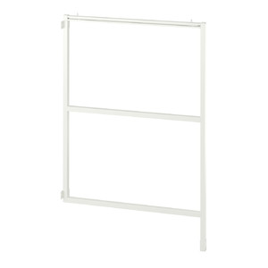 ENHET Supporting side panel/leg, white, 60x1.8x87.5 cm