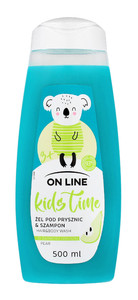 On Line Kids Time Hand & Body Wash Pear 3+ 93% Natural 500ml