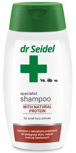 Dr Seidel Protein Shampoo for Small Furry Animals 220ml