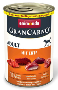 Animonda GranCarno Adult Duck Wet Dog Food 400g