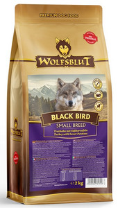 Wolfsblut Dog Black Bird Adult Dog Food Small Turkey & Sweet Potatoes 2kg