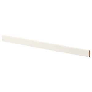 FÖRBÄTTRA Rounded deco strip/moulding, off-white, 221 cm