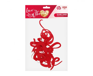 Decorative Paper Garland Love is in the Air 200cm
