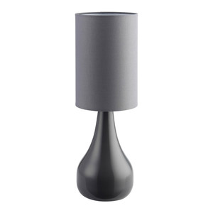 GoodHome Table Lamp Tertrez E14, graphite