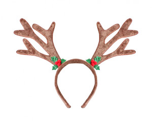 Christmas Headband Reindeer, brown