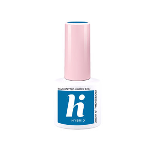 Hi Hybrid Nail Polish Apres-Ski 357 Blue Knitted Jumper Vegan 5ml