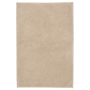 SÖDERSJÖN Bath mat, light beige, 50x80 cm