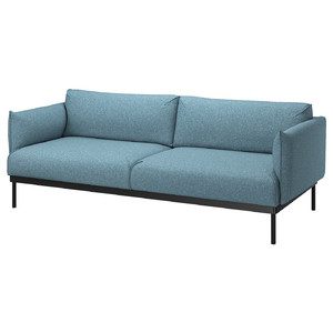 ÄPPLARYD 3-seat sofa, Gunnared light blue
