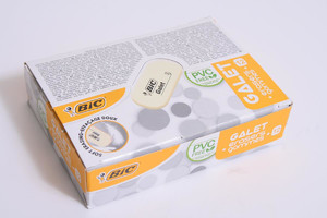 BIC Eraser Galet 12pcs