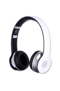 Rebeltec Bluetooth Headphones CRISTAL, white