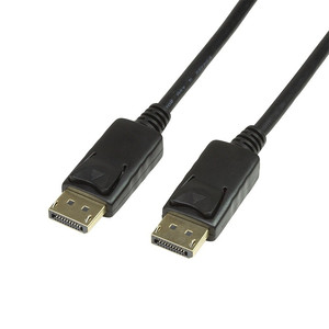 LogiLink DisplayPort 1.2 Cable 4K2K 7.5 m, black